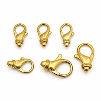 Accessoires de bijouterie OEM personnalisés en laiton massif semi-finis, fermoirs mousquetons, gravure de logo personnalisée, placage électrolytique sur mesure, ODM