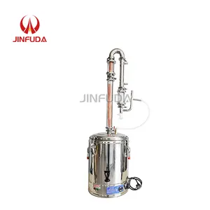 Flower Essential oil pure press steam distillation water oil making machine evaporate machine