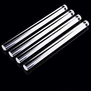 Lentille de tige de silice fondue de quartz en verre optique K9/BK7 personnalisée Lentille de tige de cylindre laser - Product Image 3