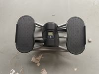 Steppeur compact et portable en acier réglable pour exercices latéraux et oscillants, idéal pour les genoux et les articulations, usage domestique
