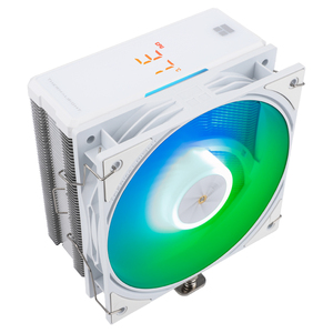 Enfriador de CPU Thermalright AX120 R DIGITAL WHITE ARGB, 151 mm de Altura, 4 Tubos de Calor, Pantalla de Temperatura en Tiempo Real, Blanco AX120 R DIGITAL WHITE A - Product Image 6