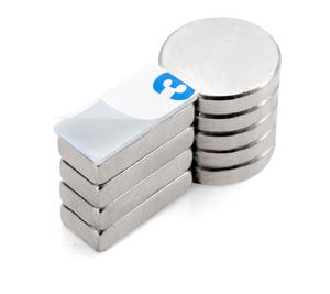 מגנט ניאודימיום מותאם אישית NdFeB N42SH N45SH N48SH עם דבק 3M - Product Image 1