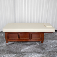 SCHLUSSCHCHGESCHLUSS günstig multifunktionales hölzernes Tätowier-Wimpernbett Massage-Spa Schönheitsbett Klapptische Bett mit Hocker