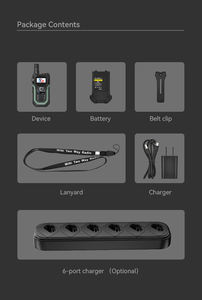 Mini talkie-walkie portable économique longue portée avec carte SIM, compatible Xin PTT et Real PTT - Product Image 3