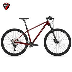 Bicicleta de Montaña Warrior Pro de Fibra de Carbono, 12 Velocidades, Frenos de Disco Hidráulicos, Eje Pasante Boost, <span class=keywords><strong>Deore</strong></span>/<span class=keywords><strong>M6100</strong></span>, <span class=keywords><strong>Cassette</strong></span> de 34T, Aleación de Magnesio - Product Image 2