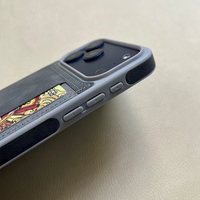 Étui de téléphone de luxe en cuir PU AOERMEI avec fentes pour cartes pour iPhone 18 17 16 15 Pro Max, Housse de protection design pour iPhone 15 Pro Max, Sacs de téléphone