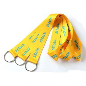 Custom Sublimation Polyester <b>Lanyards</b> Printed Logo Hook for Personalized Keychain Necklace Gift Advertising Gifts - Product Image 4