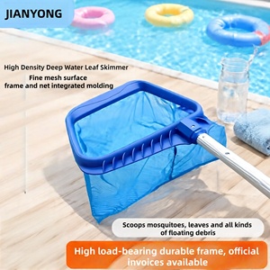 Durable <strong>Pool</strong> Surface Scoop Net, High Density Fine Weave Mesh Collect <strong>Leaves</strong>, Bugs <strong>and</strong> Tiny Impurities - Product Image 1