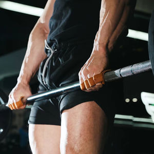 Leather <b>Training</b> <b>Gloves</b> for Gym Workout <b>Weight</b> Lifting Gymnastics Pull-ups with Grip and Palm Protection - Product Image 5