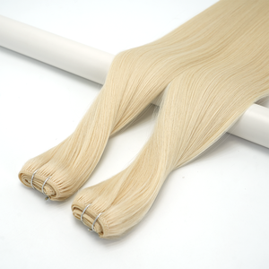 未加工天然原生波浪状人发接发束发束发丝10A 12A 角质层对齐原生发束 - Product Image 1