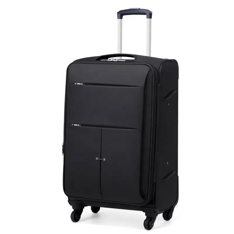 Equipaje bolsas de viaje maleta de viaje de tela 4 SPINNER 360 grados ruedas universales bolsa de carro