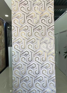 Panel <span class=keywords><strong>de</strong></span> Pared <span class=keywords><strong>de</strong></span> <span class=keywords><strong>PVC</strong></span> Clásico Europeo con Diseño <span class=keywords><strong>de</strong></span> Mármol, Placa Decorativa Impermeable <span class=keywords><strong>para</strong></span> Sala <span class=keywords><strong>de</strong></span> Estar - Product Image 5