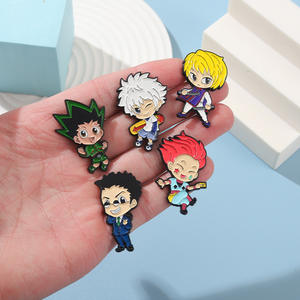 Spille gioielli 5 stili HUNTER GON FREECSS Killua Zoldyck in metallo fai da te spille in smalto distintivo in lega Anime spilla - Product Image 6