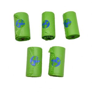 Custom Stickers 15pcs/rolls OEM/ODM Disposable Biodegradable Custom Dog Poop Bags - Product Image 1