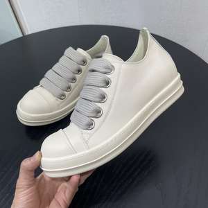 Brand <b>Shoes</b> Designer Brand Men's <b>Casual</b> <b>Shoes</b> Genuine Leather Lace-Up Low-Top Thick-Soled Walking <b>Shoes</b> for Autumn Season - Product Image 4