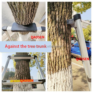 <span class=keywords><strong>Escalera</strong></span> Telescópica Simple <span class=keywords><strong>de</strong></span> <span class=keywords><strong>Acero</strong></span> <span class=keywords><strong>Inoxidable</strong></span> <span class=keywords><strong>de</strong></span> 1.9m a 6.3m con Cojín Antideslizante, Fabricada en China - Product Image 5