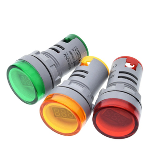 22 Mét AD16 loại AC20-500V Mini Điện áp Meter LED hiển thị kỹ thuật số AC Vôn kế chỉ số ánh sáng/Pilot đèn đỏ xanh vàng - Product Image 1