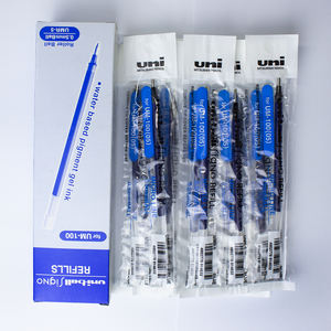 <span class=keywords><strong>Uni</strong></span>-<span class=keywords><strong>ball</strong></span> 0.5mm màu xanh đen đỏ gel mực nạp (UMR-5) - Product Image 6
