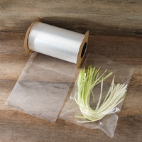 Rouleau de sac poly PE PP LDPE en plastique pré-ouvert pour emballage de machine automatique