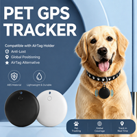 Support de suivi pour animaux de compagnie compatible AirTag, ODM/OEM, pour chiens et chats, avec positionnement global et anti-perte