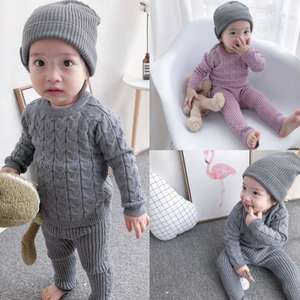 Conjuntos de Ropa para Bebés y Niños Pequeños PHB 12391, Suéter de Punto con Diseño de Moda para Niñas - Product Image 3