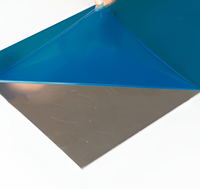 Film de protection temporaire bleu de haute qualité en acier inoxydable, surface souple, auto-adhésif, PE brillant, protection bleue pour le repoussage profond