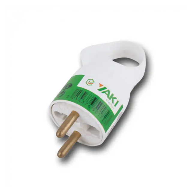 China Wholesale Yaki 2 Round Pin French Power Eu Ac Plug