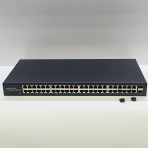 OEM 1U 50 Port 10/100/1000Mbps RJ45 & 2*1000Mbps SFP Unmanaged Network Switch All Gigabit <b>Rack</b> Mount Ethernet Switch - Product Image 2