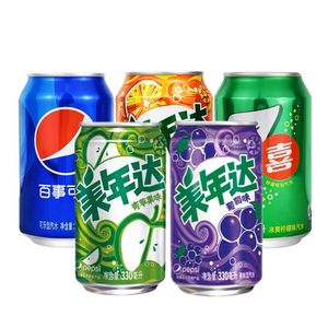 <span class=keywords><strong>Refresco</strong></span> de Frutas <span class=keywords><strong>Mirinda</strong></span> y Bebidas Carbonatadas Bajas en Grasa, 330 ml, Bebidas Enlatadas en Lata con 4 Sabores, Alta Calidad, Listas para Beber - Product Image 2
