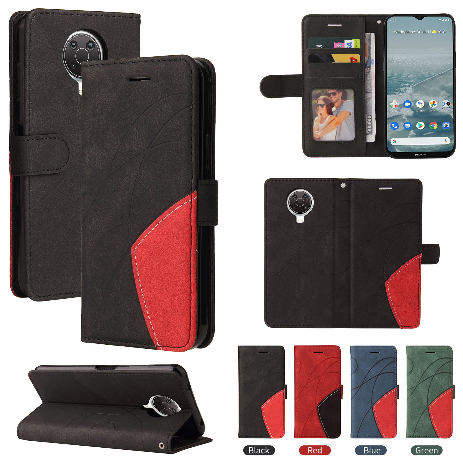 For NOKIA G20 G10 Lovely Design Two-color Stitching case Smartphone Mobile  Accessories Cell Phone Cases Phone Bag Back Cover