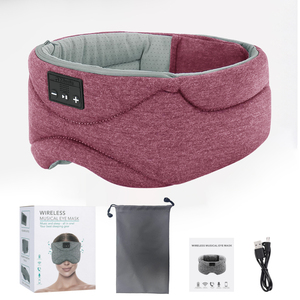 Antifaz para Dormir con Bluetooth, Temporizador y Ruido Blanco Incorporado, Máscara para Dormir con Altavoces Delgados y Tela Refrescante para Quienes Duermen de Lado - Product Image 6