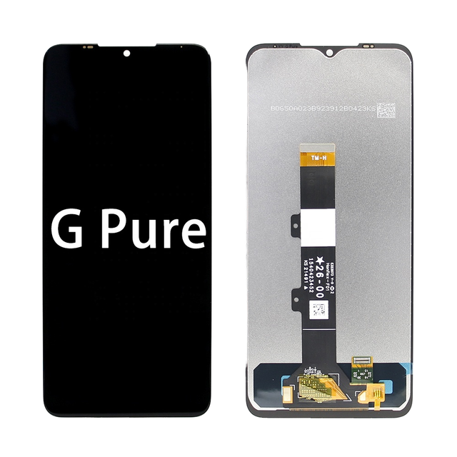Original Motorola G Pure LCD Display Touch Screen Digitizer Assembly Glass Material for Cell Phone Screen Replacement