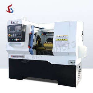 Низкая стоимость небольшой ЧПУ металлический токарный станок цена CK6132 ЧПУ горизонтальный токарный станок - Product Image 1