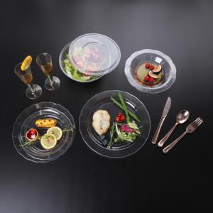 จานพลาสติกแบบใช้แล้วทิ้งสำหรับงานปาร์ตี้อาหารงานแต่งงานพุดดิ้ง - Product Image 3