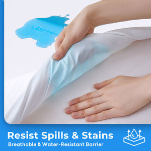 גודל המלכה להישאר יבש עמיד למים מגן מזרן 200x115 בסגנון רגיל מיטה mahjong עבור מיטות kingגודל - Product Image 2