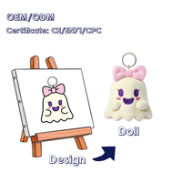 Porte-clés en peluche créatif et mignon de haute qualité, mini porte-clés de Pâques, porte-clés en peluche personnalisé, jouets en peluche