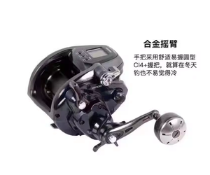 Moulinet électrique japonais 9000 6000 pour la pêche en haute mer, roue métallique, technique de lancer d'appâts artificiels, rapport de transmission 6.2:1 - Product Image 3
