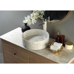 <span class=keywords><strong>Lave</strong></span> <span class=keywords><strong>main</strong></span> lavabo lavabo toilette petite salle de bain pierre évier en marbre - Product Image 1