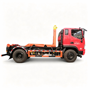 Camion benne à benne basculante Foton Ruivo ES5 avec conteneur à déchets amovible, chargeur de déchets à bras articulé de 12 tonnes pour l'assainissement municipal - Product Image 2