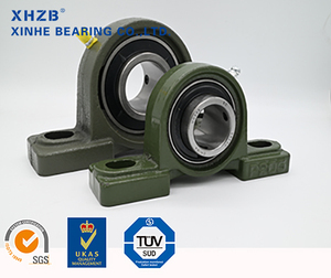 Ağır Hizmet Tipi UCP205 Yastık Blok Rulman Krom Çelik Eklemeli Sıkıştırmalı Üst Sızdırmazlık Gres Yağlamalı Dökme Demir Gövdeli Uzun - Product Image 2