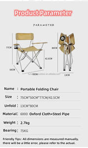 Personalizado barato al aire libre portátil reclinable plegable pequeño Metal Chaise Flexible Camp Sea Beach Chair - Product Image 4