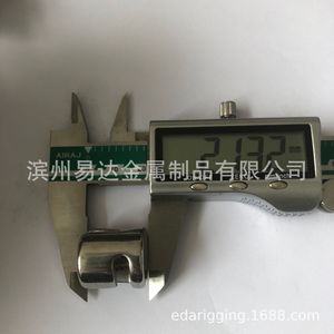 Clip para Cable de Acero Inoxidable Eda 316 de 10 mm, Tipo Universal Métrico para Uso General - Product Image 4