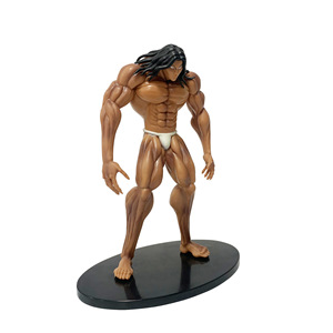 22cm alta calidad Manga japonesa Hanma <span class=keywords><strong>Baki</strong></span> Anime figura de acción colección modelo Juguetes - Product Image 3