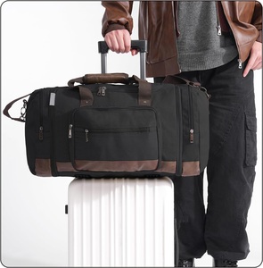 Haute qualité épaule hommes designer voyage bagage sac bandoulière hommes fourre-tout Polyester sac à main polochon sacs de sport - Product Image 2