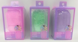 Pochette magique pour bain de glace, pour le soin de la peau des bébés, tous types de peau, maille douce, nettoyage en douceur, rose, vert - Product Image 3