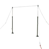 Barre horizontale réglable professionnelle en acier à ressort solide de 28 mm, barre de traction pour équipement de gym extérieur avec logo personnalisé OEM