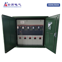 ANGAO ODM – Nouvelle station de transformateur compacte extérieure YBW durable IP54, préfabriquée pour le réseau électrique des parcs industriels