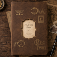 Carnet à couverture rigide LABON personnalisé avec notes de musique, papier quadrillé blanc minimaliste, cadeau pour l'école de musique, journal personnalisé, papeterie