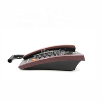 Beawin vaste telefoon met nummerherkenning, speakerphone, wekker, rekenmachine, klassiek design, bedraad