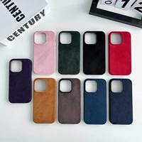 Coques de téléphone portable en cuir moelleux à chargement sans fil personnalisées pour iPhone 17 Air Pro Max – Accessoires en gros